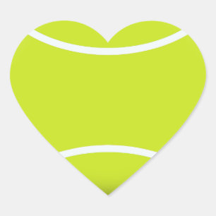 TENNIS BALL HART STICKER