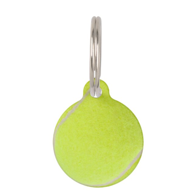  Tennis Ball Huisdierpenning (Voorkant)