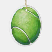 Tennis Ball Keramisch Ornament (Rechts)
