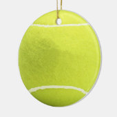 Tennis Ball-kerstboomversiering Keramisch Ornament (Links)