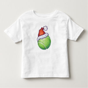 Tennis Ball-kerstgroen Kinder Shirts