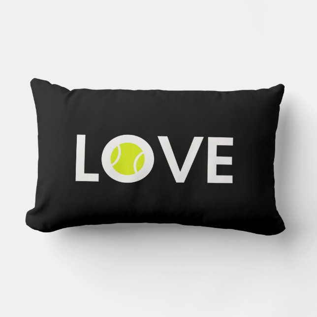 Tennis Ball LOVE Kussen (Voorkant)