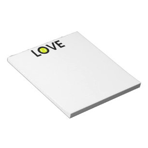 Tennis Ball LOVE-laptop Notitieblok