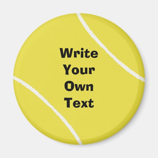 Tennis Ball Magneet (Voorkant)