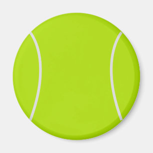 Tennis ball magnet magneet