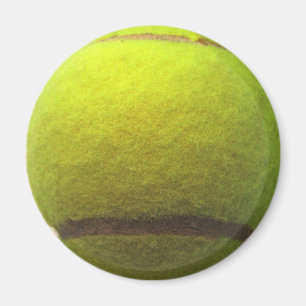 Tennis ball magnet magneet