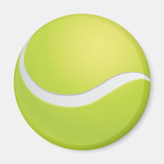 Tennis Ball Magnet Magneet (Voorkant)