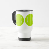 Tennis Ball mug - choisir style & couleur (Devant gauche)