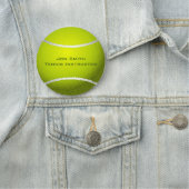 Tennis Ball Name Tag (In situ)