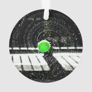 Tennis Ball Net Eau Spirale Art