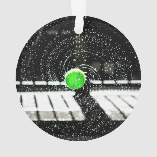 Tennis Ball Net Eau Spirale Art (dos)