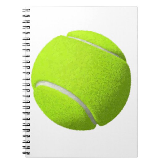 Tennis Ball Notitieboek (Voorkant)