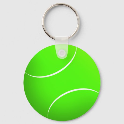 Tennis Ball Novelty - Gepersonaliseerd Sleutelhanger (Voorkant)