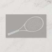 Tennis Ball-ontwerp Visitekaartje (Achterkant)
