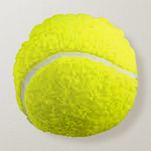 "Tennis Ball"-ontwerpcadeaus en -producten Rond Kussen