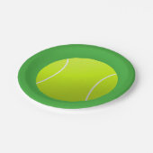 Tennis Ball Paper-Borden Papieren Bordje (Gekanteld)
