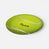 Tennis Ball Papieren Bordje (Gekanteld)