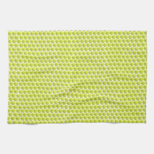 Tennis Ball Pattern Kitchen Towel Theedoek