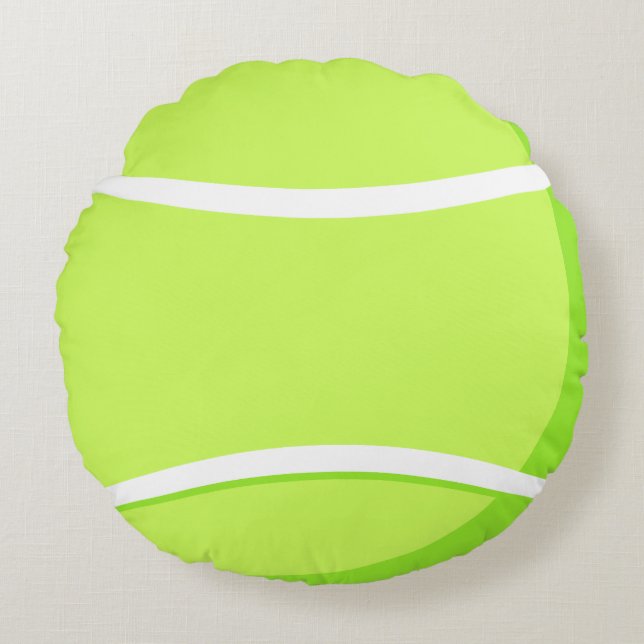Tennis Ball Pillow Rond Kussen (Voorkant)