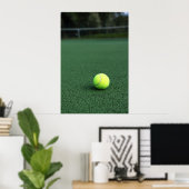 Tennis Ball Poster (Thuiskantoor)