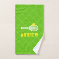 Tennis Ball Racket Nom personnalisé Sport