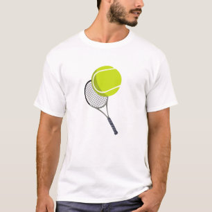 Tennis Ball & Racket Racquet T-shirt