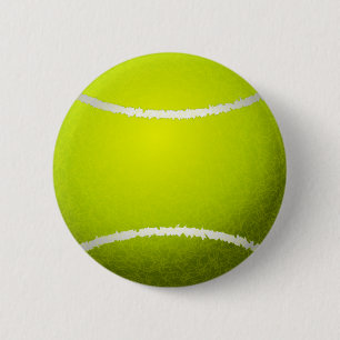 Tennis ball ronde button 5,7 cm