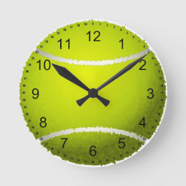 Tennis Ball Ronde Klok