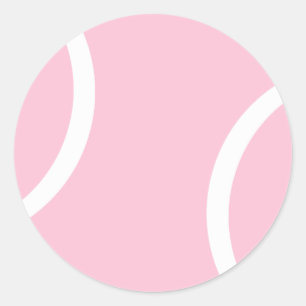 Tennis Ball Ronde Sticker
