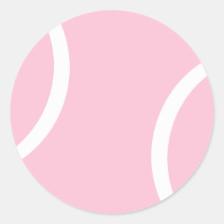 Tennis Ball Ronde Sticker