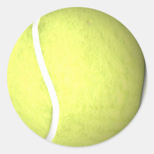 Tennis Ball Ronde Sticker