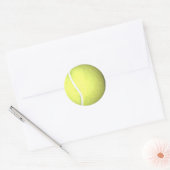 Tennis Ball Ronde Sticker (Envelop)