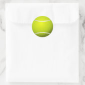 Tennis Ball Ronde Sticker (Tas)
