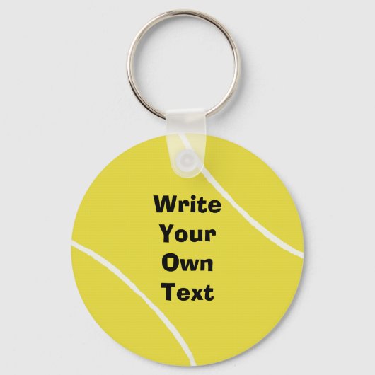 Tennis Ball Sleutelhanger (Voorkant)