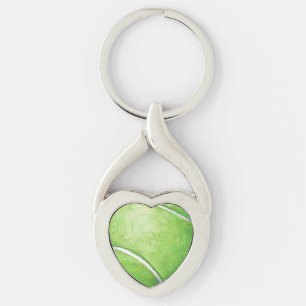 Tennis Ball Sleutelhanger