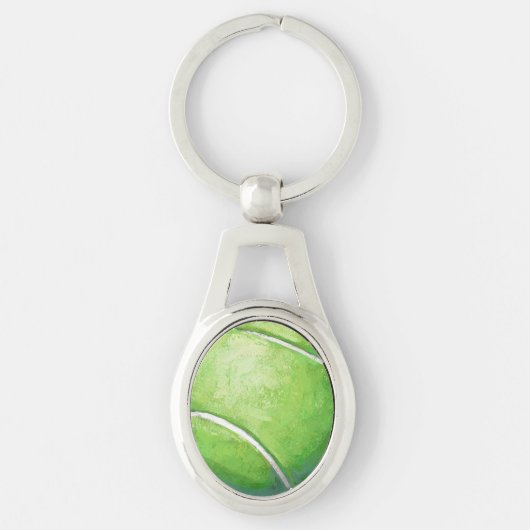 Tennis Ball Sleutelhanger (Voorkant)
