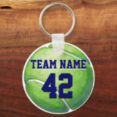 Tennis Ball Sleutelhanger (Voorkant)