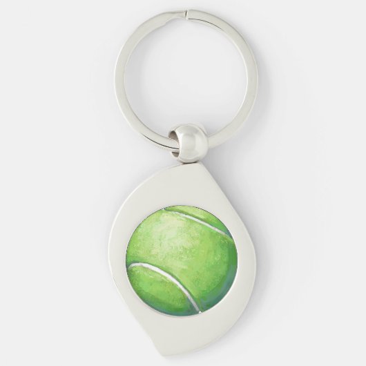 Tennis Ball Sleutelhanger (Voorkant)