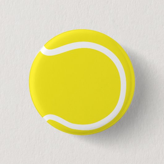 Tennis Ball Small, 1¼ inch Ronde Button (Voorkant)