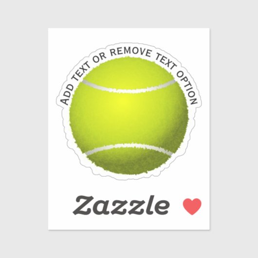 Tennis Ball Sticker (Vel)