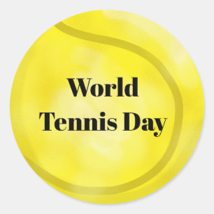 Tennis Ball-stickers aanpassen Ronde Sticker
