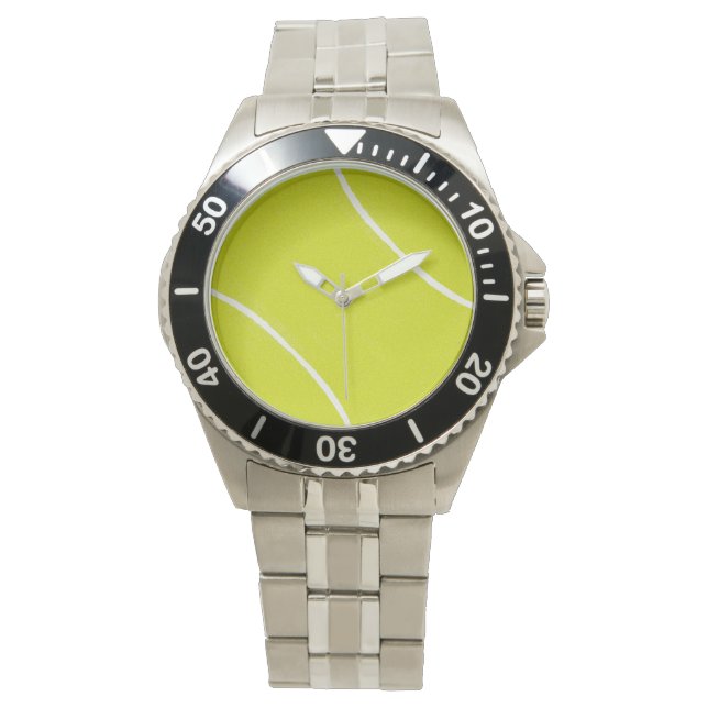 Tennis Ball Time Horloge (Voorkant)