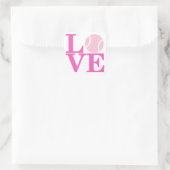 Tennis Ball Vierkante Sticker (Tas)