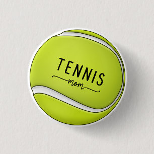 Tennis ball voor Tennis mama mama Ronde Button 3,2 Cm