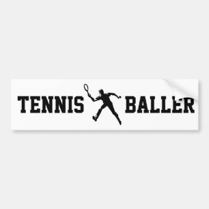 Tennis Baller Bumpersticker
