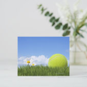 Tennis Balls Briefkaart (Staand voorkant)