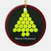 Tennis Balls Tree Ornament (Voorkant)