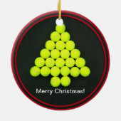 Tennis Balls Tree Ornament (Achterkant)