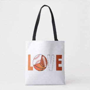 Tennis Basketbal Basketbal Football Lover Draagtas