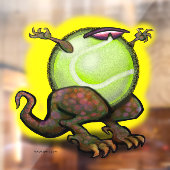Tennis Beast Window Cling Raamsticker (Vel 2)